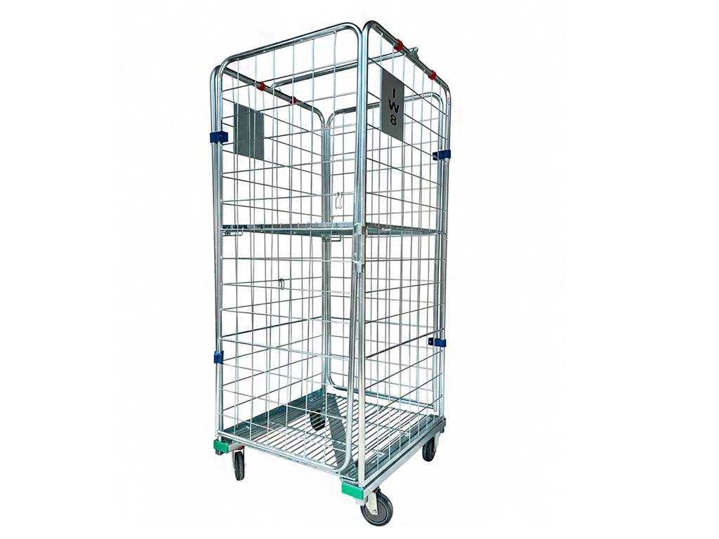 Carrinho Gaiola Aramado Picking Aço