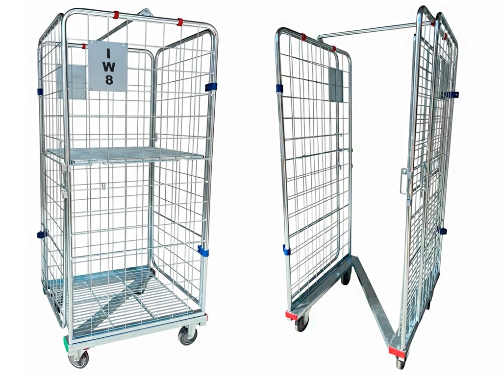 Container Aramado com Rodas Picking Aço