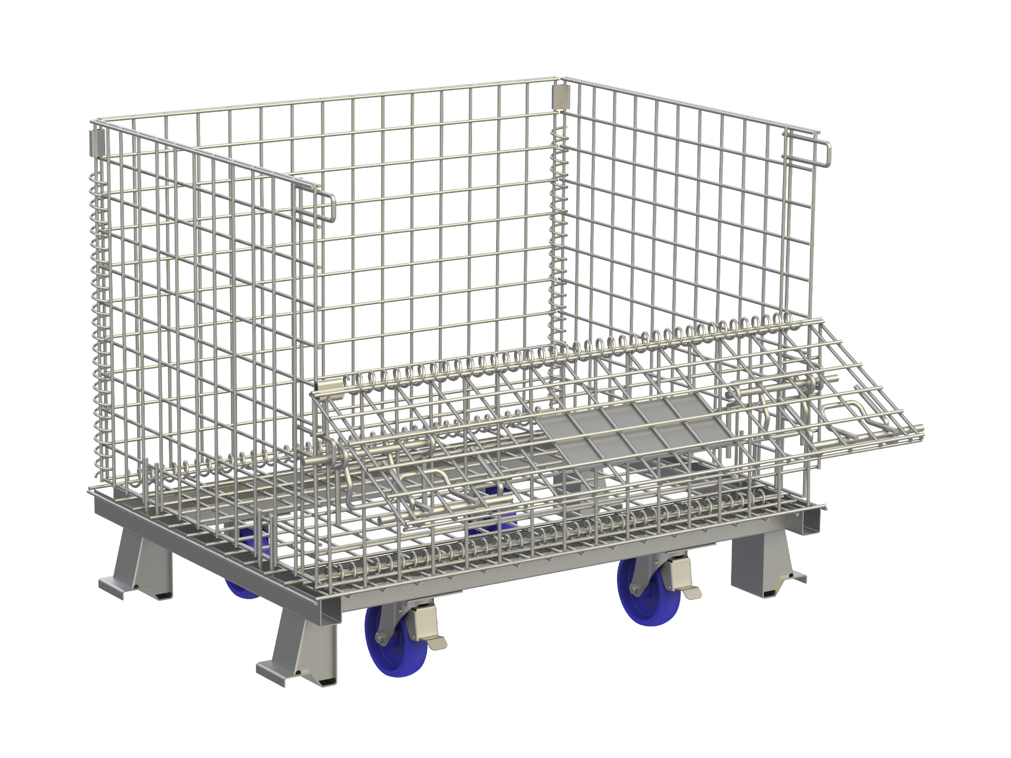 Gaiola para transporte de carga com capacidade de 700kg