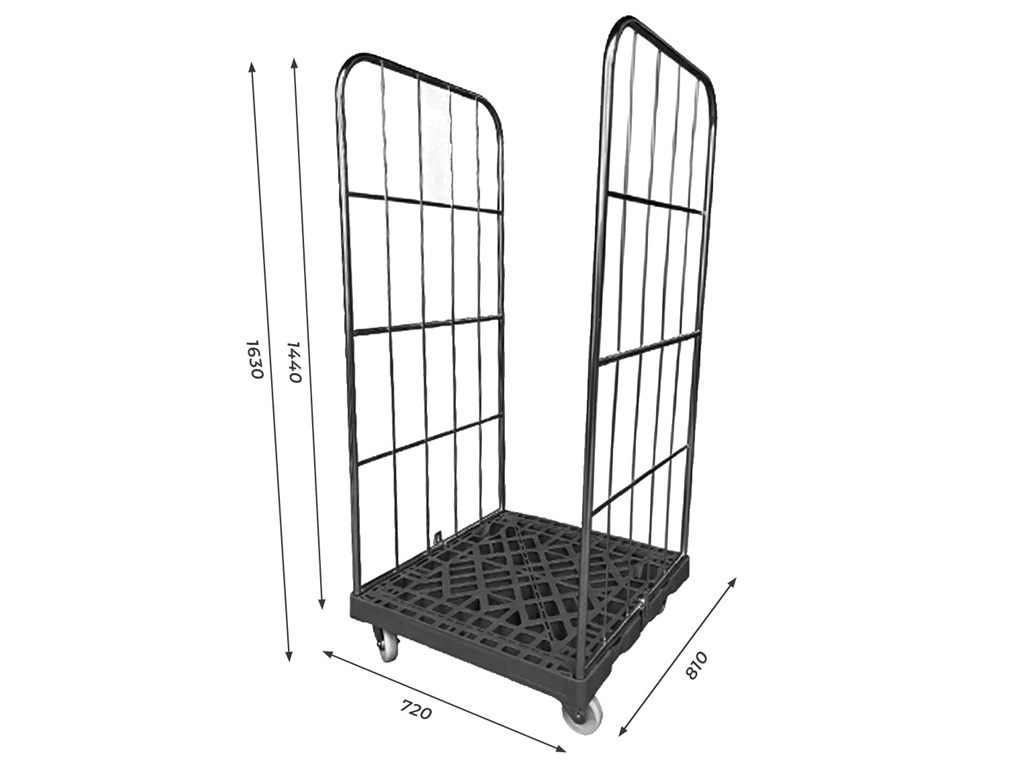 Roll Container Medidas Gaiola Multiuso