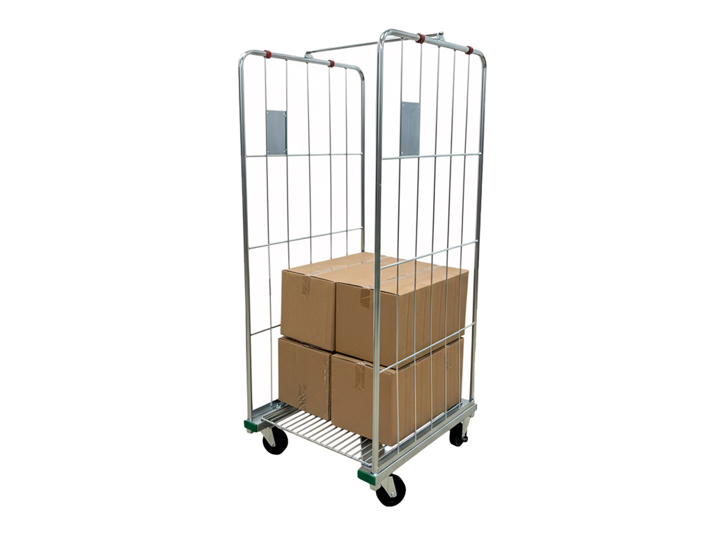 Roll container lavanderia resistente a umidade e corrosão